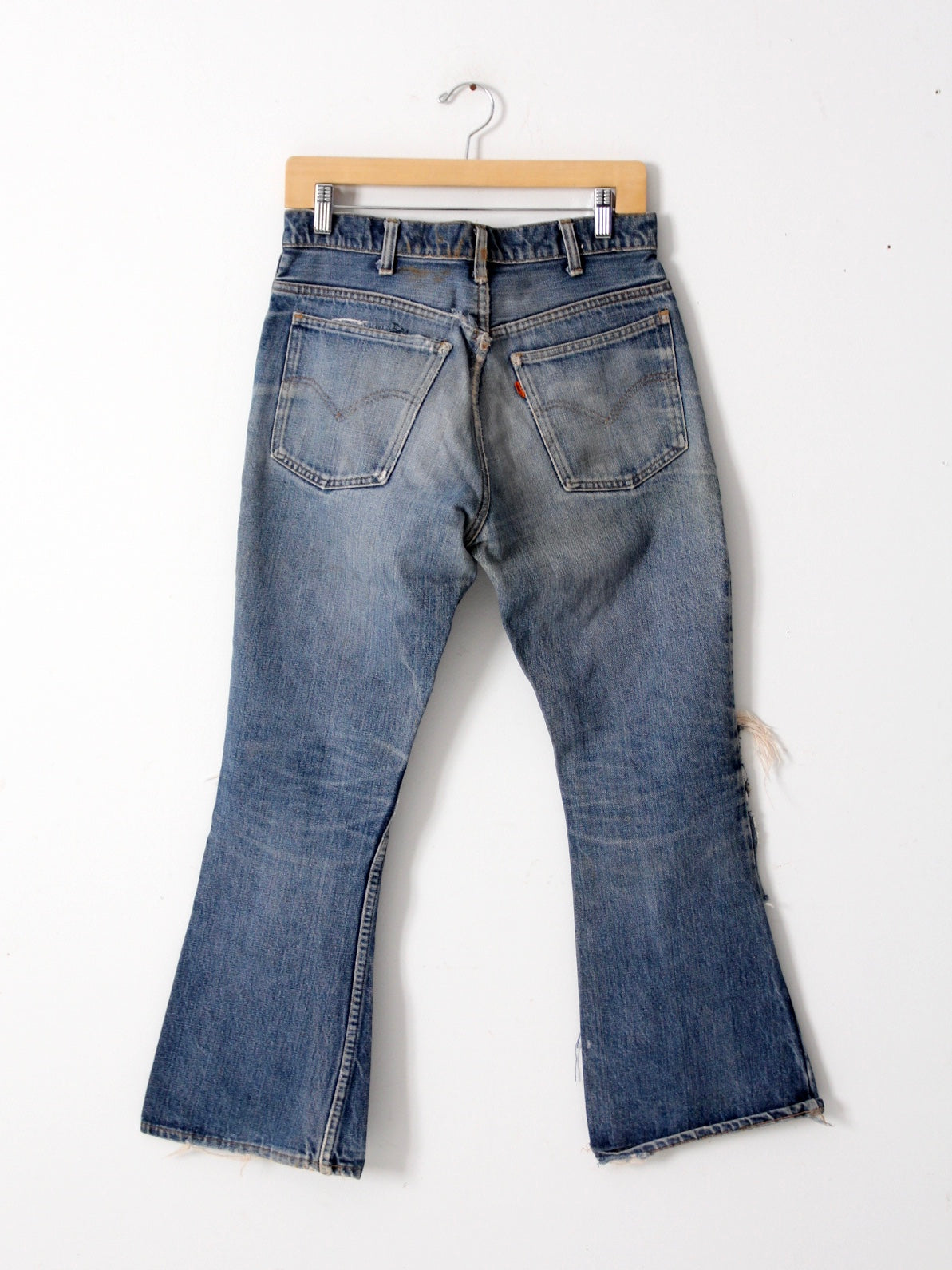 vintage Levis distressed 646 jeans, 31x28