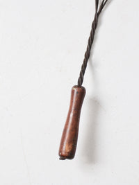 antique rug beater