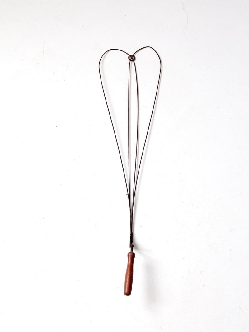 antique primitive rug beater