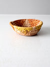 vintage coil basket bowl