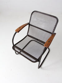 mid-century patio chair