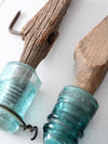 vintage glass insulators