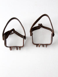 vintage iron cleats