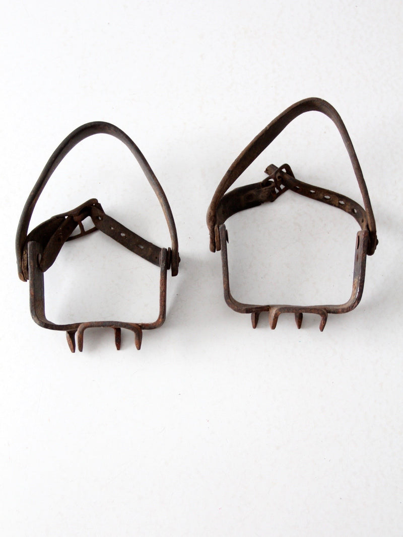 vintage iron cleats