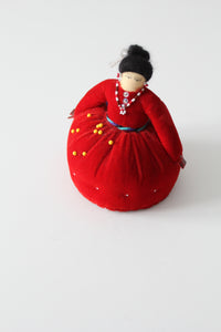 red pin cushion