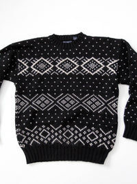 vintage ski sweater