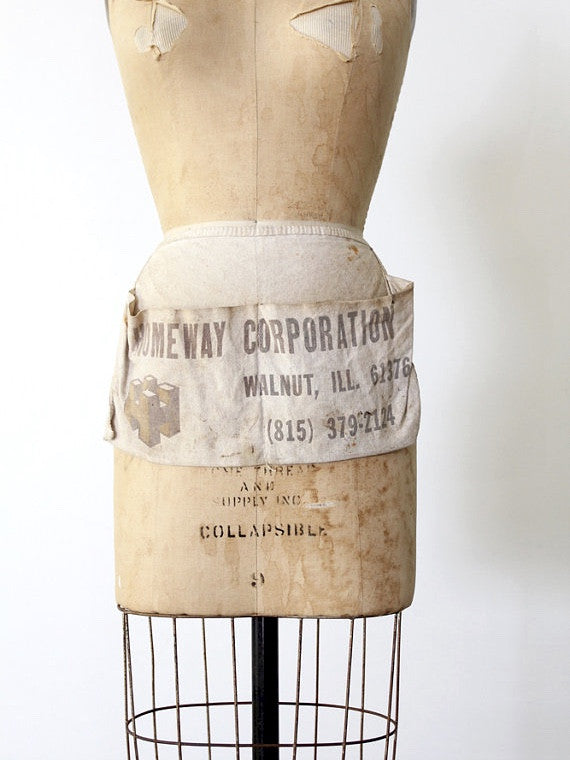 vintage work apron – 86 Vintage