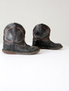 vintage black boots