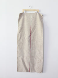 antique european grain sack