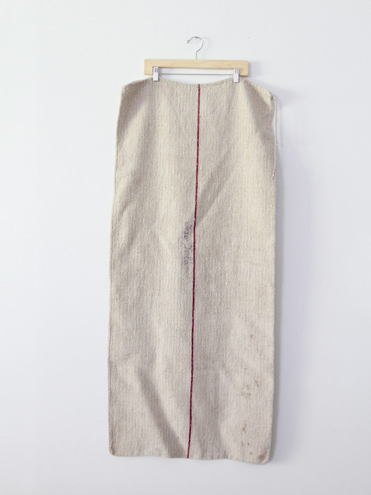 antique european grain sack