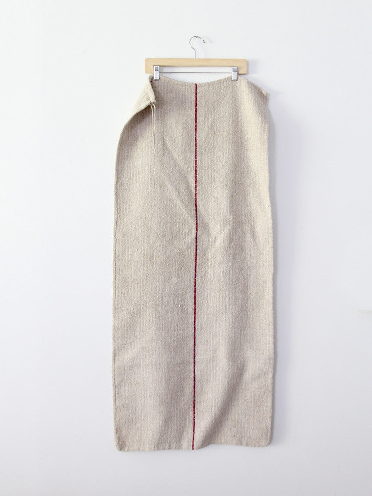 antique european grain sack