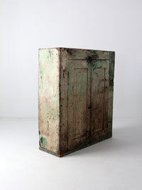 antique primitive jelly cupboard, American cabinet