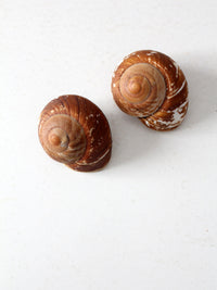 snail shell pair
