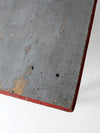 antique painted wood table